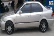 HONDA CIVIC 5 STUD AMBRI FULL POLISH BLACK
